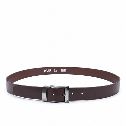 Men’s Brown Buffalo Leather Belt - 35 mm