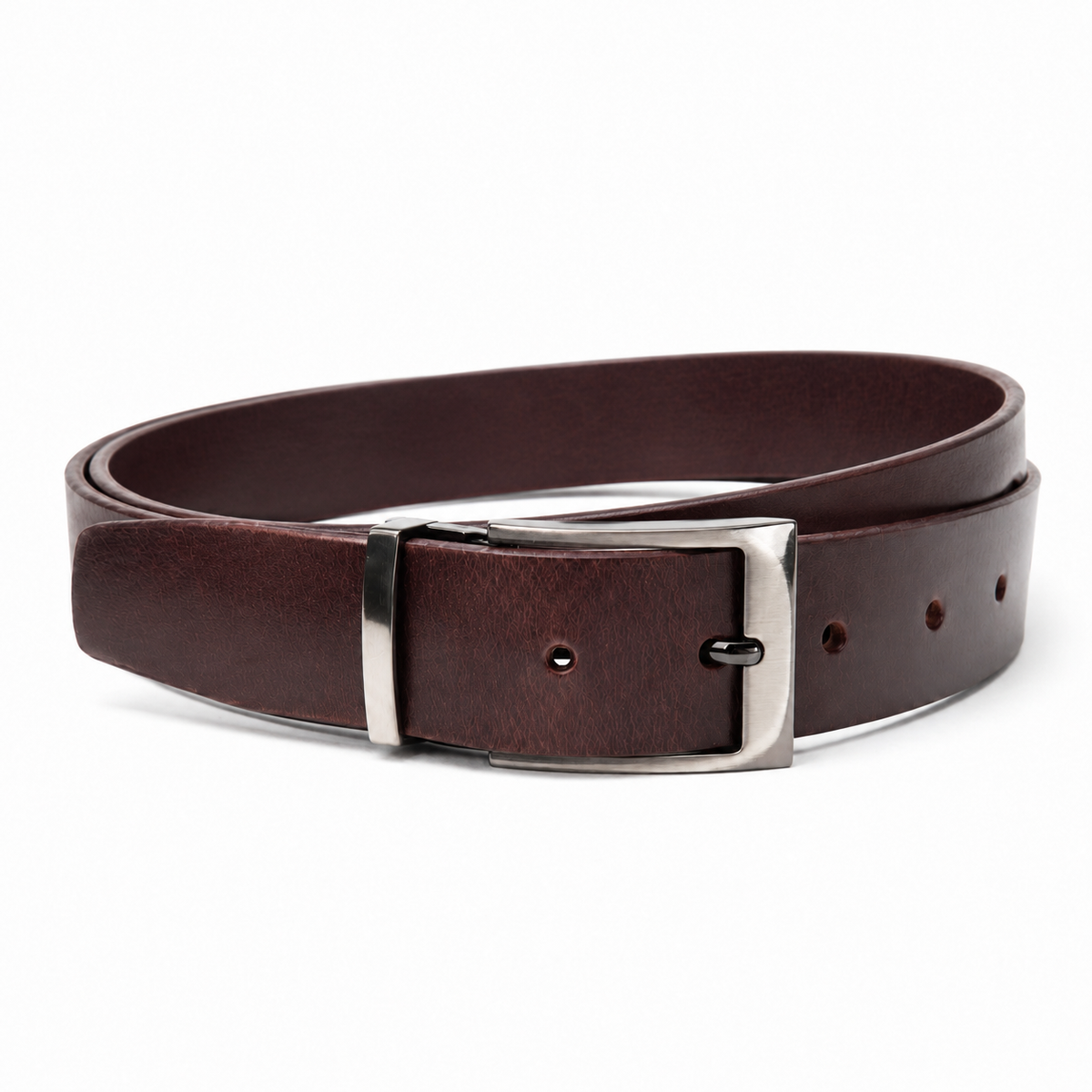 Men’s Brown Buffalo Leather Belt - 35 mm