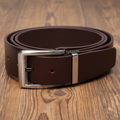 Men’s Brown Genuine Buffalo Leather Belt - 40 mm